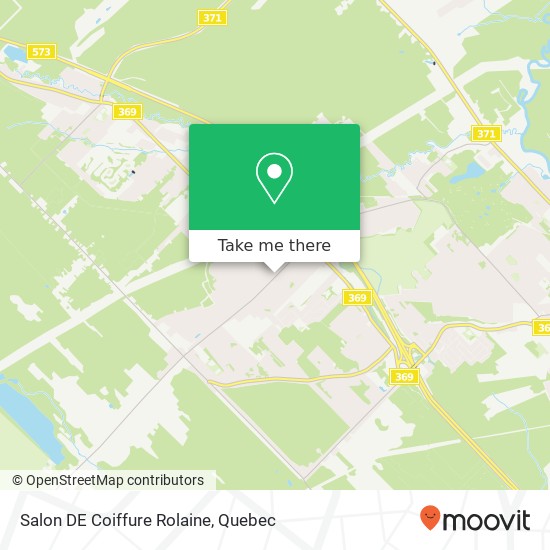 Salon DE Coiffure Rolaine map