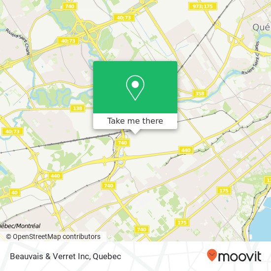 Beauvais & Verret Inc map