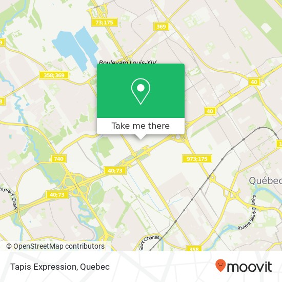 Tapis Expression map