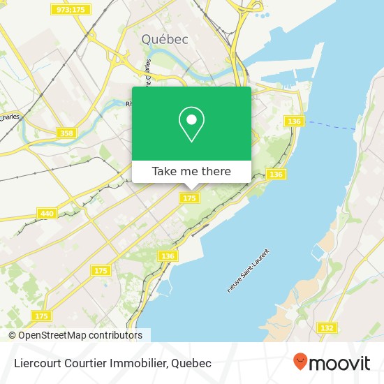 Liercourt Courtier Immobilier map