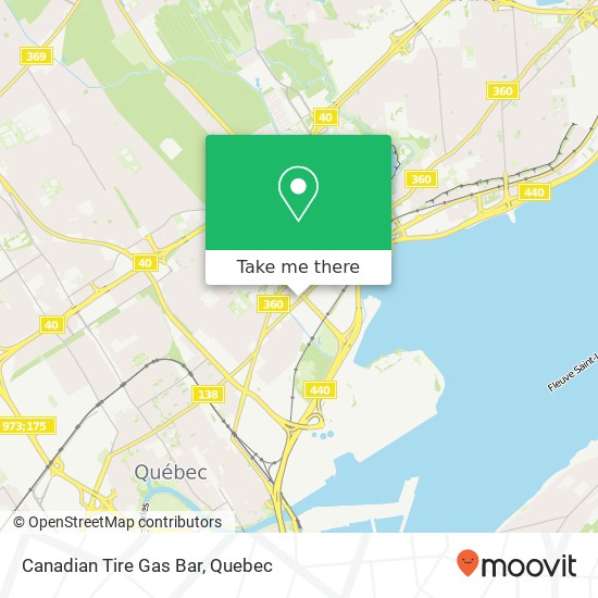 Canadian Tire Gas Bar map