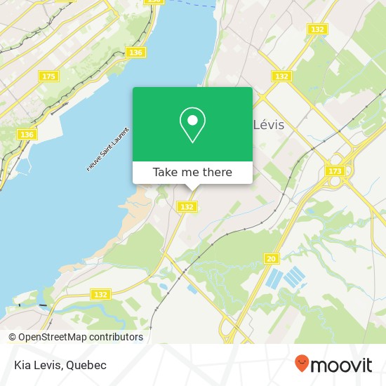Kia Levis map