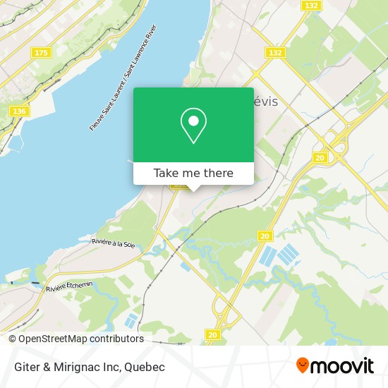Giter & Mirignac Inc map