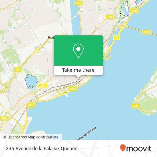 236 Avenue de la Falaise map