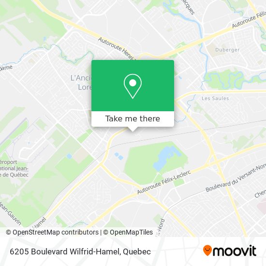 6205 Boulevard Wilfrid-Hamel map