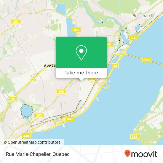 Rue Marie-Chapelier map