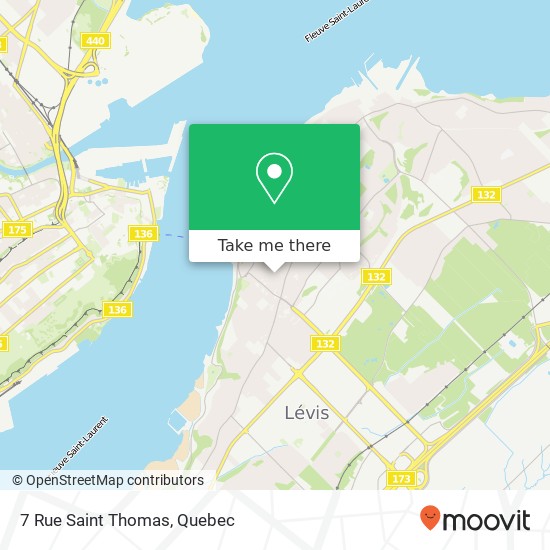 7 Rue Saint Thomas map