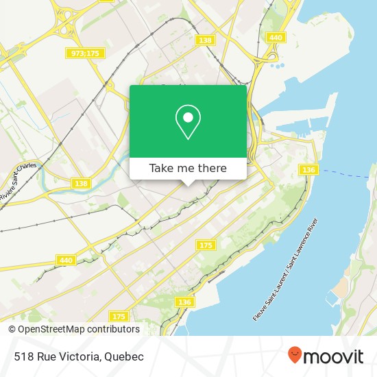 518 Rue Victoria map