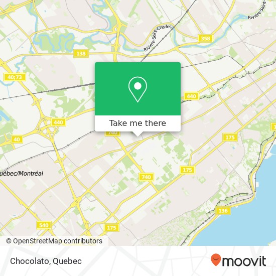 Chocolato, 2360 Chemin Ste-Foy Québec, QC G1V map