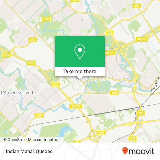 Indian Mahal, 2995 Boulevard Masson Québec, QC G1P 1J7 map