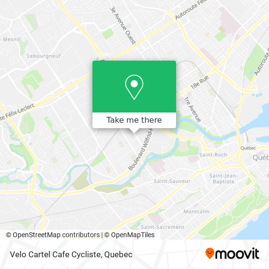 Velo Cartel Cafe Cycliste map