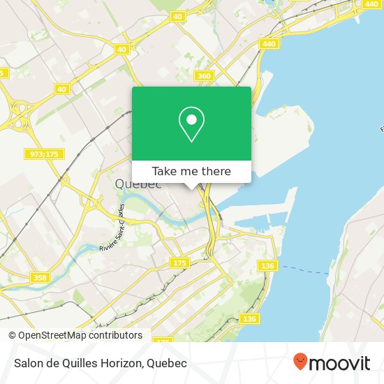 Salon de Quilles Horizon, 8e Avenue Québec, QC G1J 3L6 map