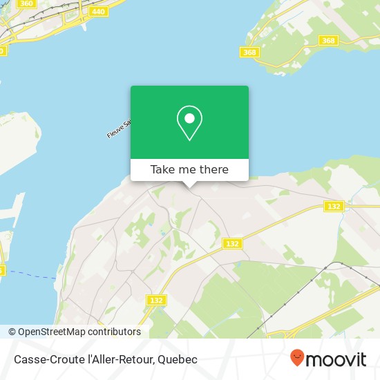 Casse-Croute l'Aller-Retour, 4 Rue St-Ignace Lévis, QC G6V 1X6 map