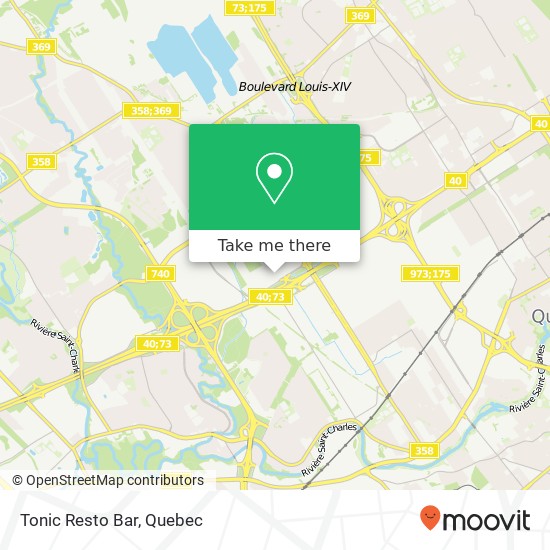 Tonic Resto Bar, 1080 Rue Bouvier Québec, QC G2K 1L9 map