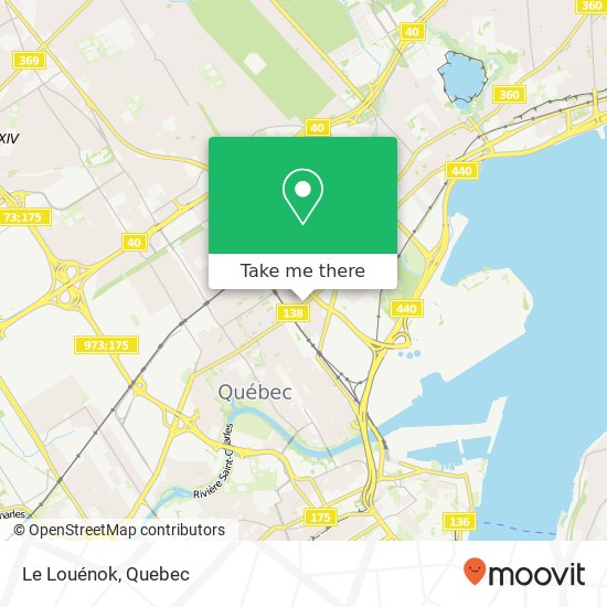Le Louénok, 1165 18e Rue Québec, QC G1J 0G6 map