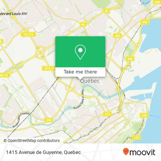 1415 Avenue de Guyenne map