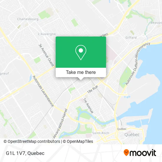 G1L 1V7 map