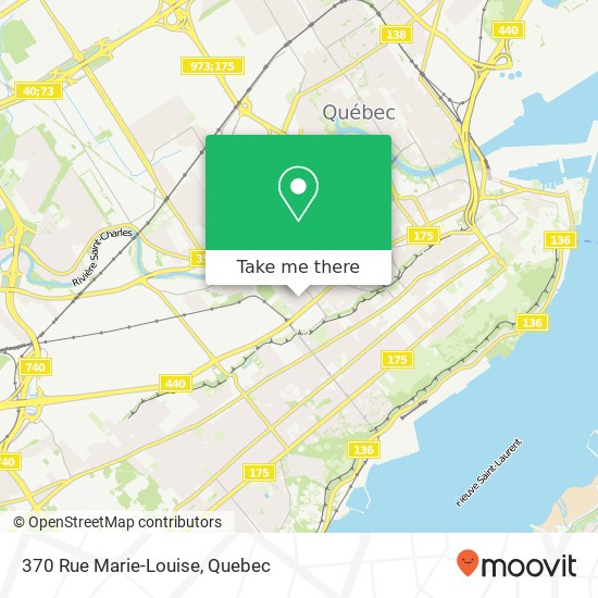 370 Rue Marie-Louise map