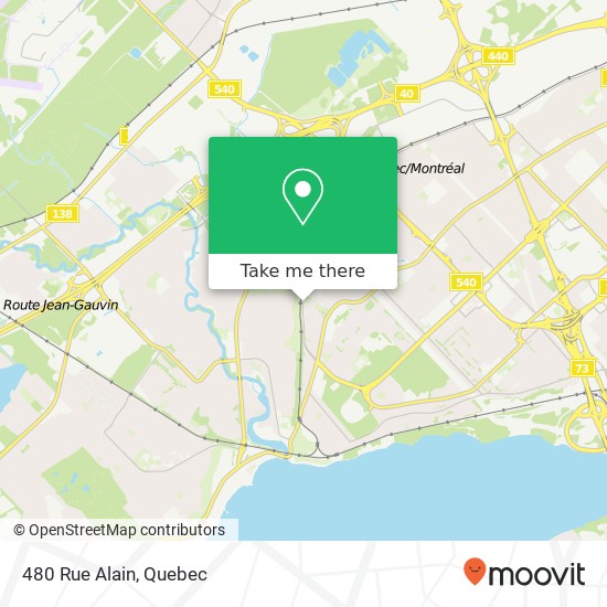 480 Rue Alain map