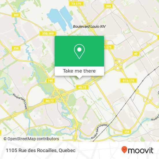 1105 Rue des Rocailles map