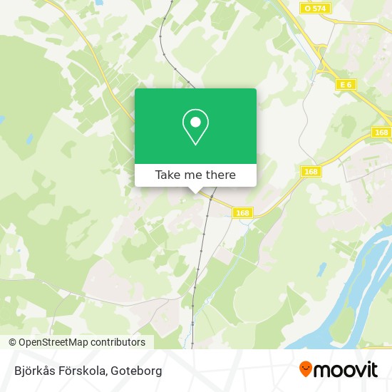 How To Get To Bjorkas Forskola In Kungalv By Bus Train Or Light Rail