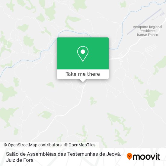 Salão de Assembléias das Testemunhas de Jeová map