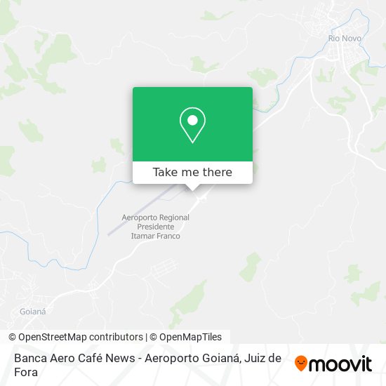 Banca Aero Café News - Aeroporto Goianá map
