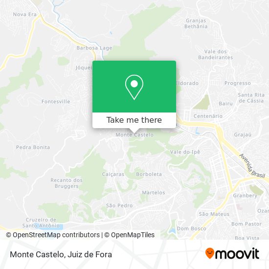 Monte Castelo map