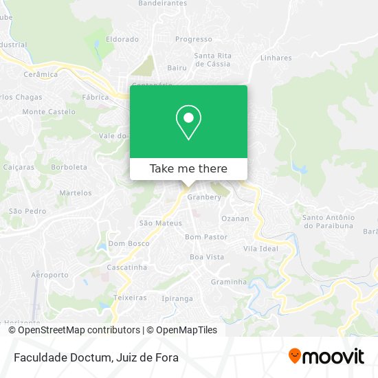 Faculdade Doctum map