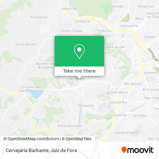 Cervejaria Barbante map