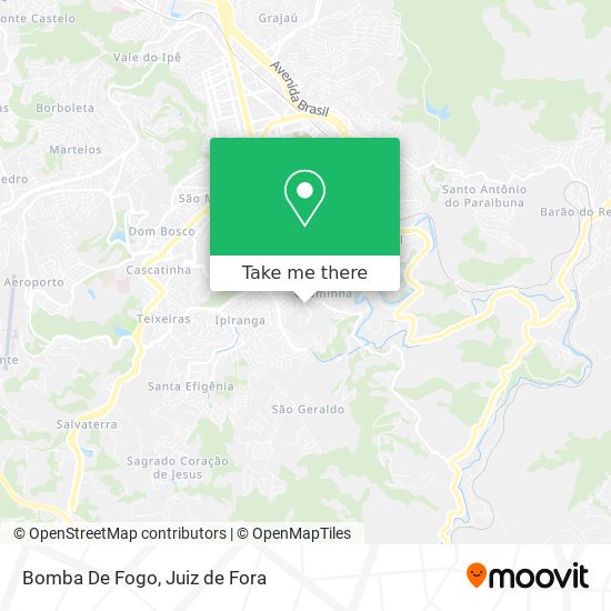 Bomba De Fogo map
