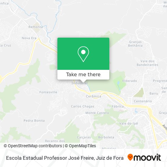 Escola Estadual Professor José Freire map