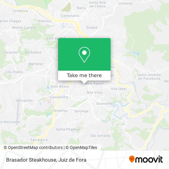 Brasador Steakhouse map