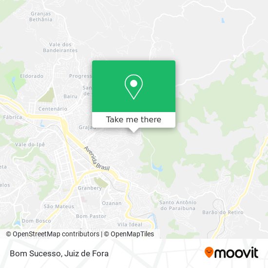 Bom Sucesso map