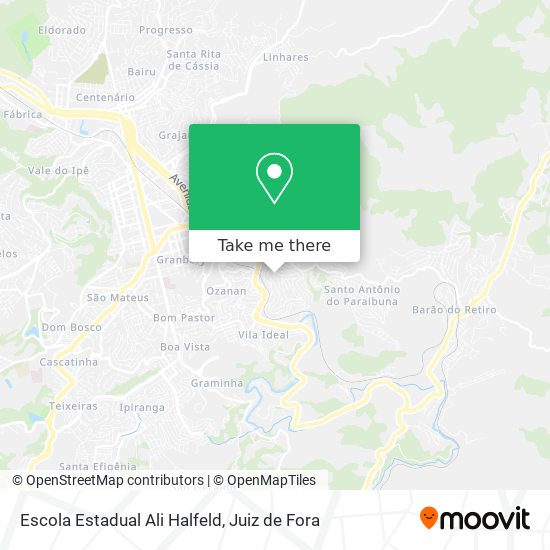 Escola Estadual Ali Halfeld map