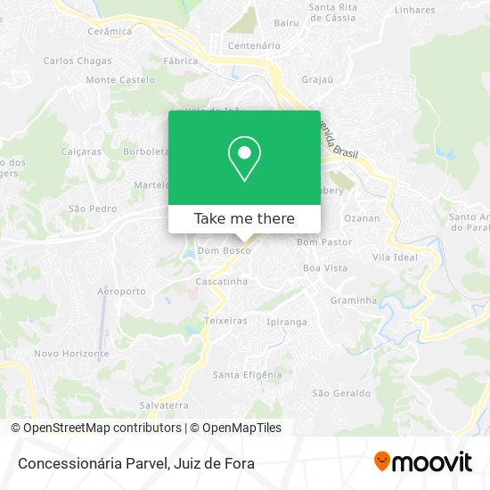 Concessionária Parvel map