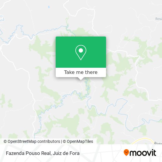 Fazenda Pouso Real map