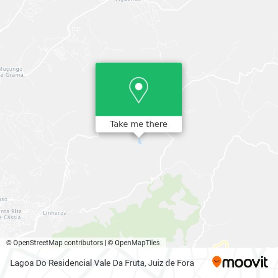 Lagoa Do Residencial Vale Da Fruta map