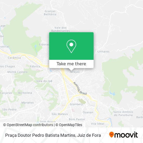 Praça Doutor Pedro Batista Martins map