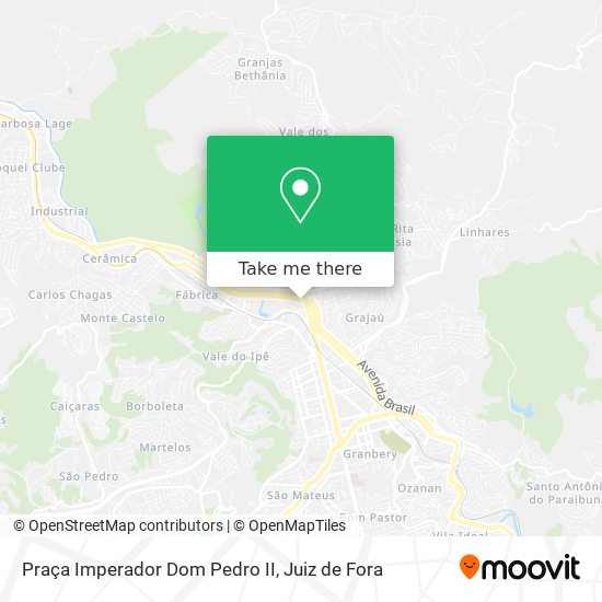 Praça Imperador Dom Pedro II map