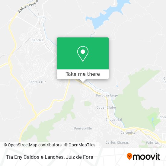 Tia Eny Caldos e Lanches map
