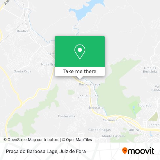 Praça do Barbosa Lage map