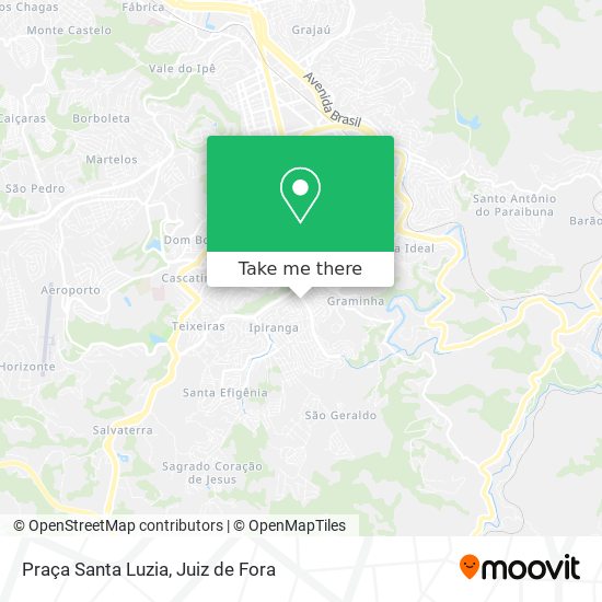 Praça Santa Luzia map