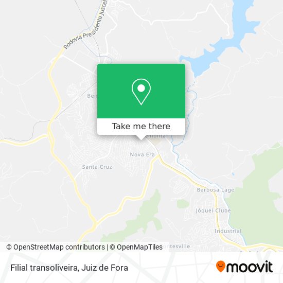 Filial transoliveira map