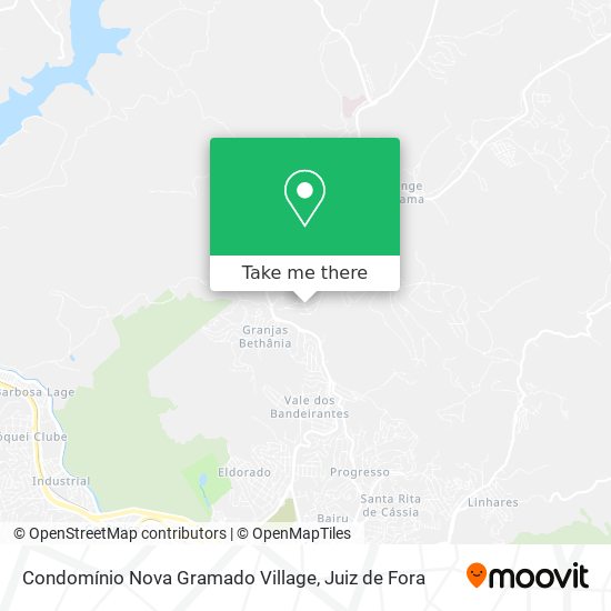 Condomínio Nova Gramado Village map