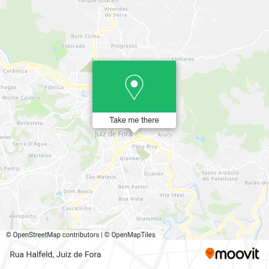 Rua Halfeld map