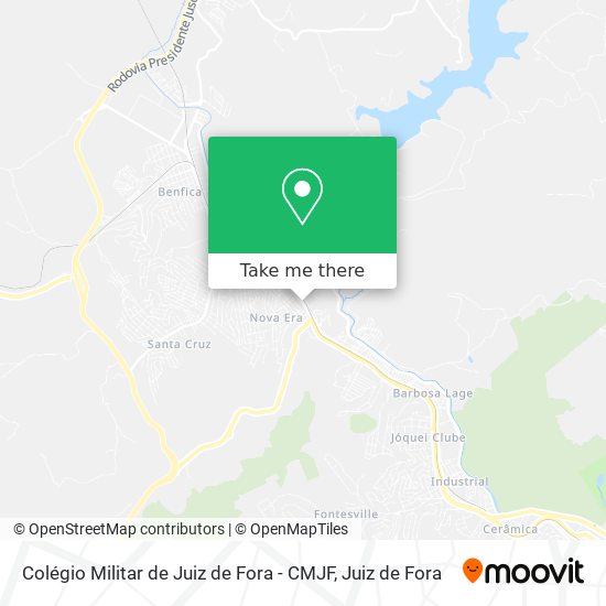 Colégio Militar de Juiz de Fora - CMJF map