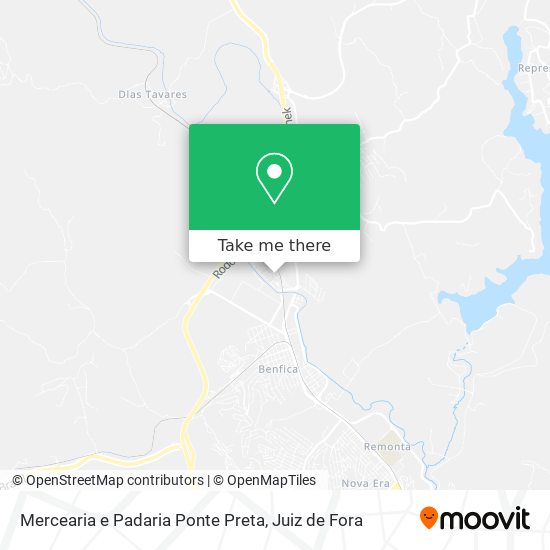 Mercearia e Padaria Ponte Preta map