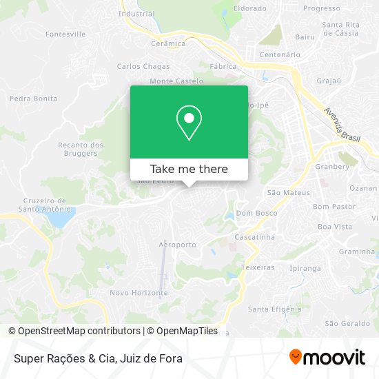 Super Rações & Cia map