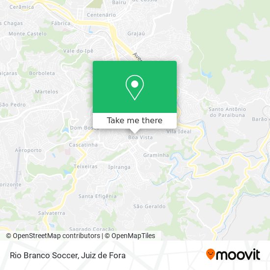 Rio Branco Soccer map